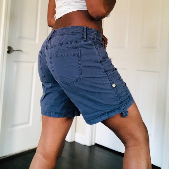 DKNY Navy Blue Cargo Shorts Size 4 - Picture 5 of 5